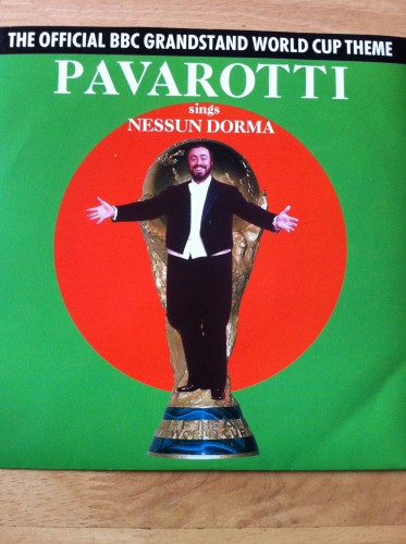 Pavarotti Nessun Dorma Vinyl Single